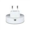 V-tac Lampka nocna do gniazdka LED USB 3000K